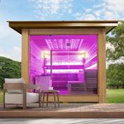 MXOS4000 - Cedar Wood - Luxury Outdoor Traditional Sauna