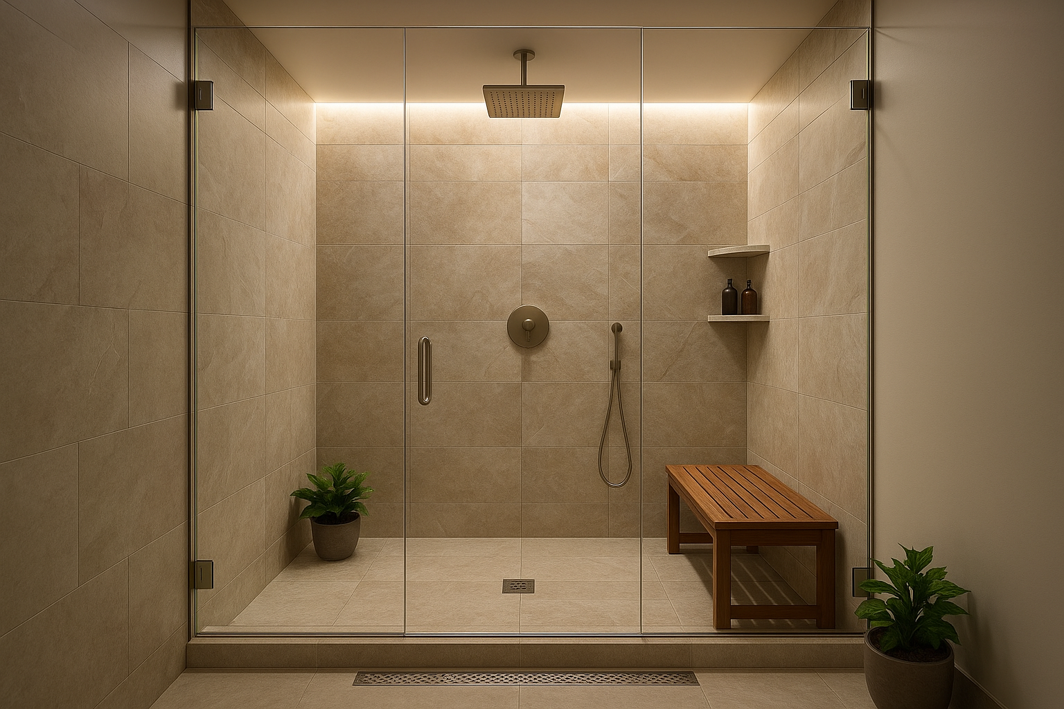 design your own shower