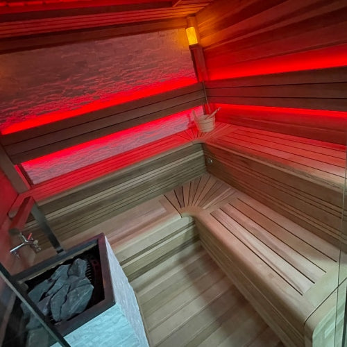 MXOS4000 - Cedar Wood - Luxury Outdoor Traditional Sauna